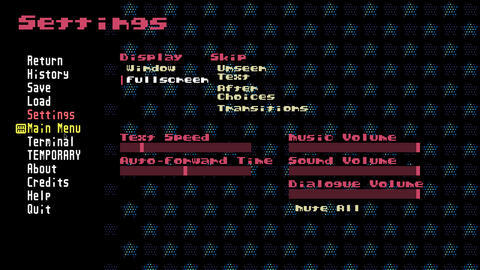 Screenshot of Zone Connections